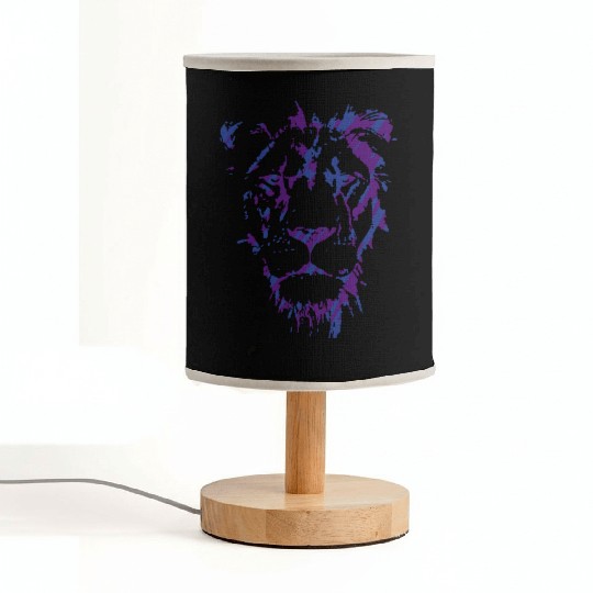 The Lion Fabric Lamps