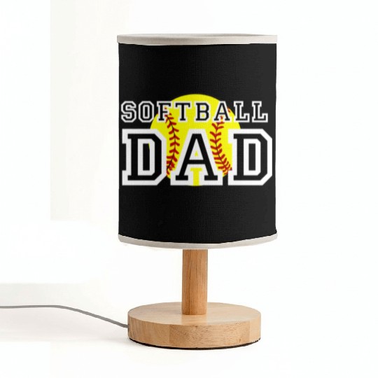 Softball Dad Fabric Lamps