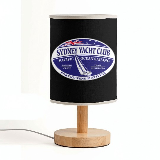 Pacific ocean sailing - Sydney Yacht Club Fabric Lamps