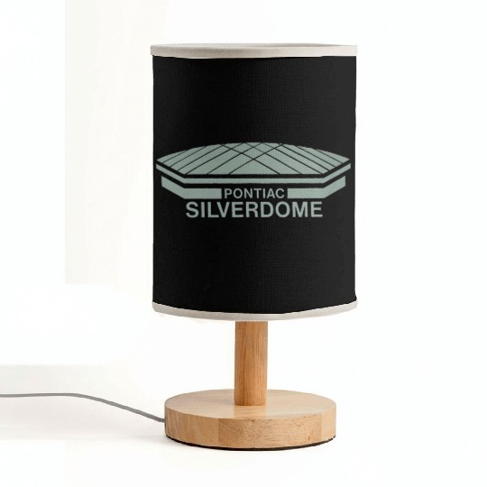 Old School Vintage Pontiac Silverdome Fabric Lamps