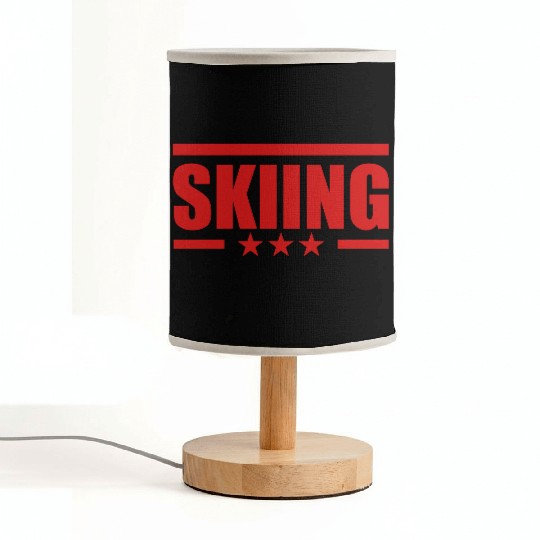 Skiing Snowboarding Ski Snowboard Winter Sport Fabric Lamps