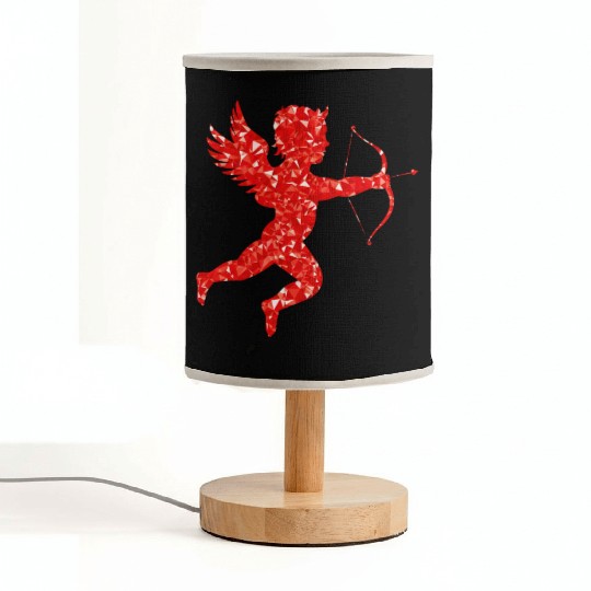 Ruby Martin74 Cupid Silhouette Fabric Lamps
