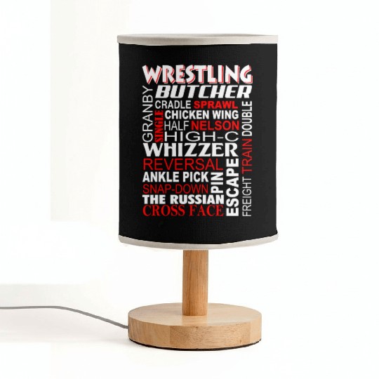 Wrestling - Butcher Freight train double Fabric Lamps