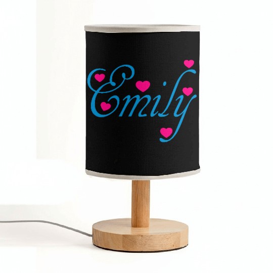 ♥ټI Love Emily-Vector Cute Confession Designټ♥ Fabric Lamps