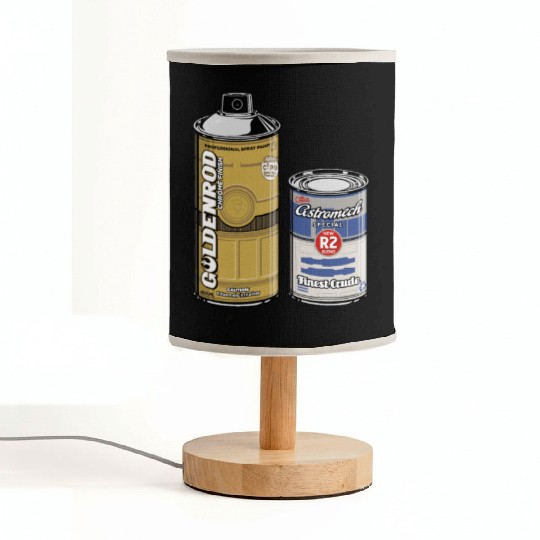 Funny Star Wars r2d2 and c3p0 parody Fabric Lamps
