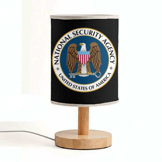 National Security Agency Logo Fabric Lamps