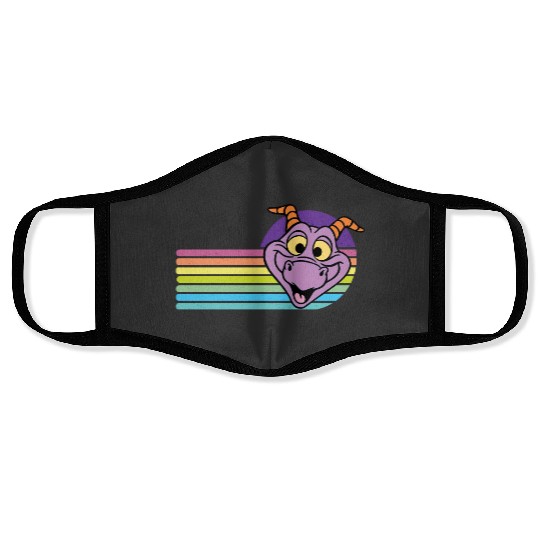 Disney vintage Face Masks - Disney figment Face Masks - Disney Epcot Face Masks