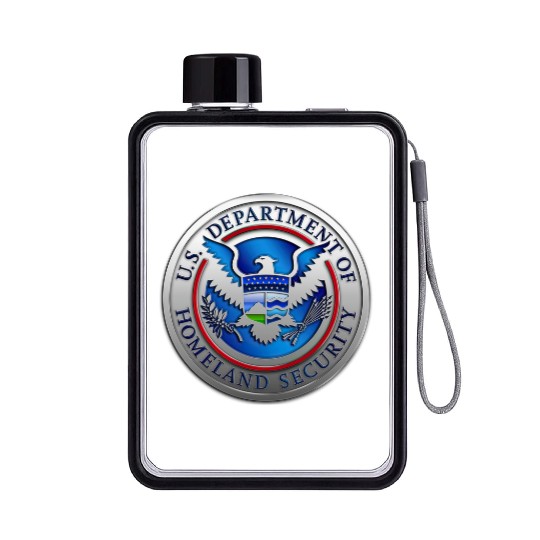 Department of Homeland Security (DHS) Flat Water Bottles