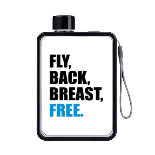 swim Flat Water Bottles