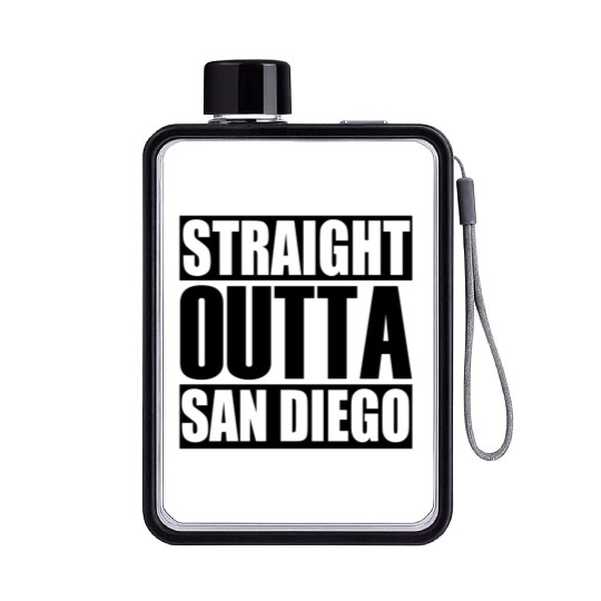 Latest Design tagged as a Straight Outta San Diego Flat Water Bottles