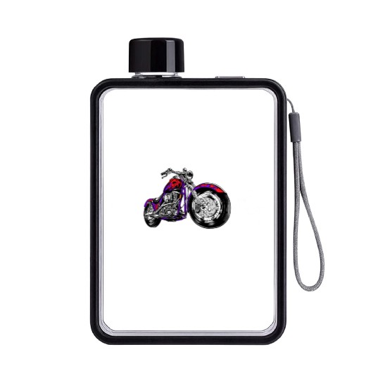 Weekend Forecast Motorcycling Motorcycle Flat Water Bottles