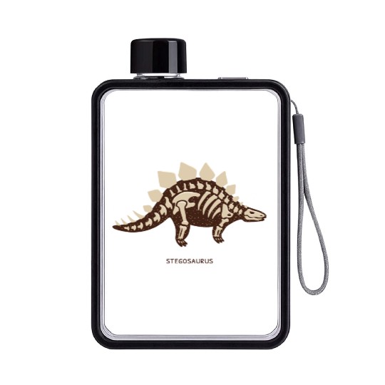 Stegosaurus Flat Water Bottles