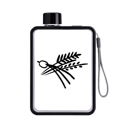 cereal Flat Water Bottles