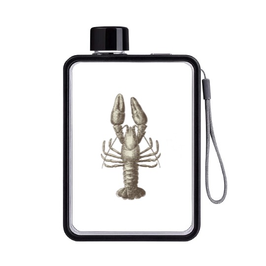 lobster Flat Water Bottles
