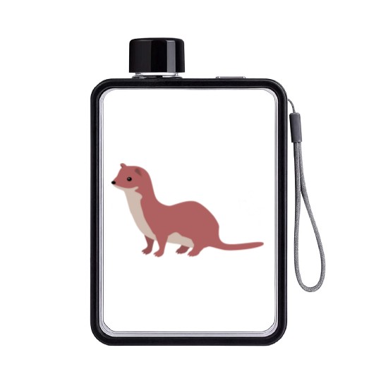 weasel Flat Water Bottles