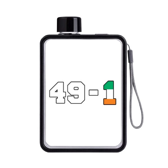 49-1, Conor McGregor vs Floyd Mayweather Flat Water Bottles