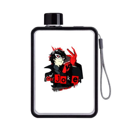 Persona 5 joker Flat Water Bottles