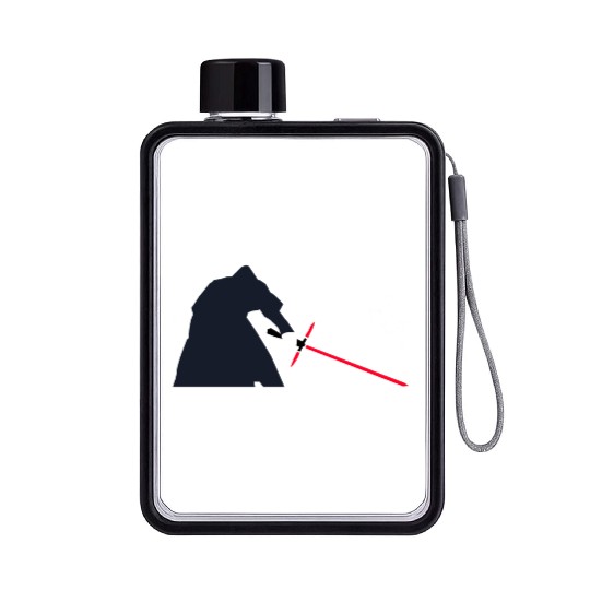 Kylo Ren Lightsaber Flat Water Bottles