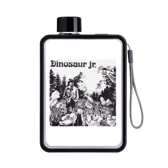 Dinosaur Jr. Flat Water Bottles