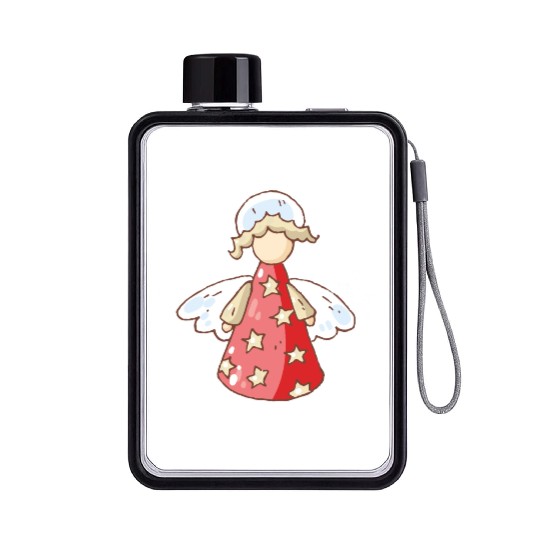 angel Flat Water Bottles