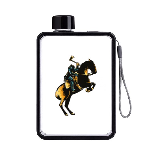 Headless Horseman Flat Water Bottles