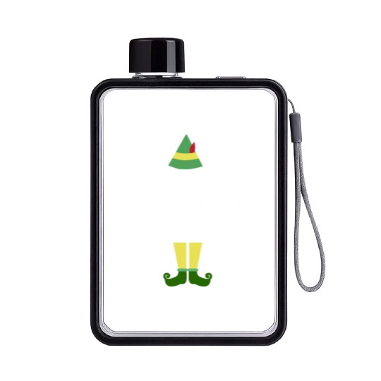 Funny Son of A Nutcracker Christmas Movie Quote Flat Water Bottles