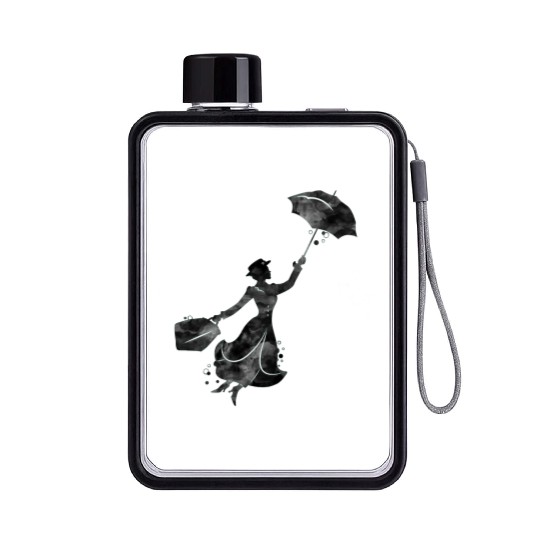 Mary Poppins Flat Water Bottles