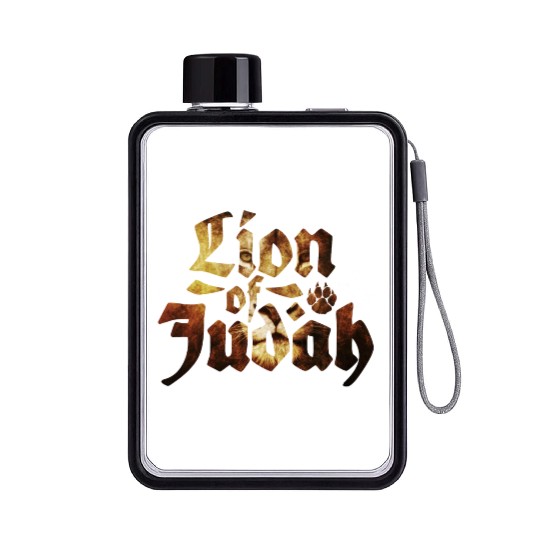 Lion of Judah - Empire of Ethiopia Haile Selassie Flat Water Bottles