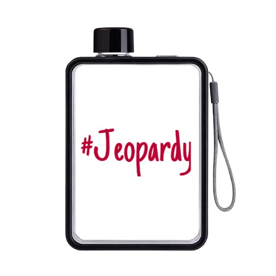 #Jeopardy Flat Water Bottles