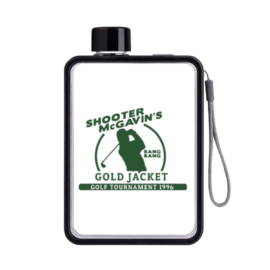 Shooter McGavin Funny Golf Flat Water Bottles