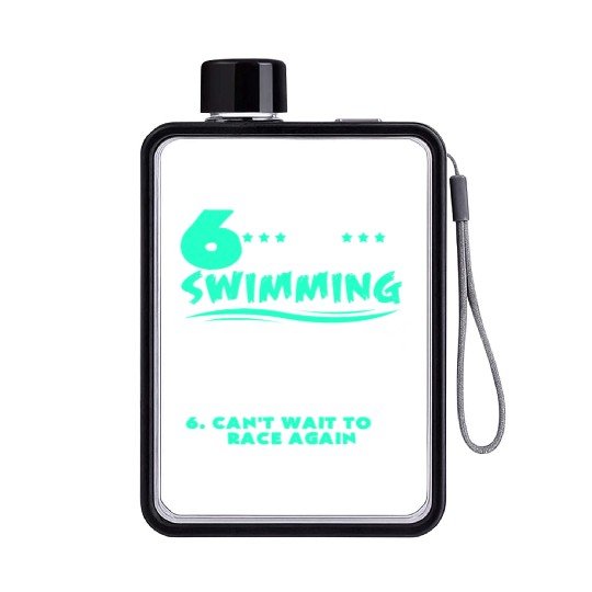 swim Flat Water Bottles