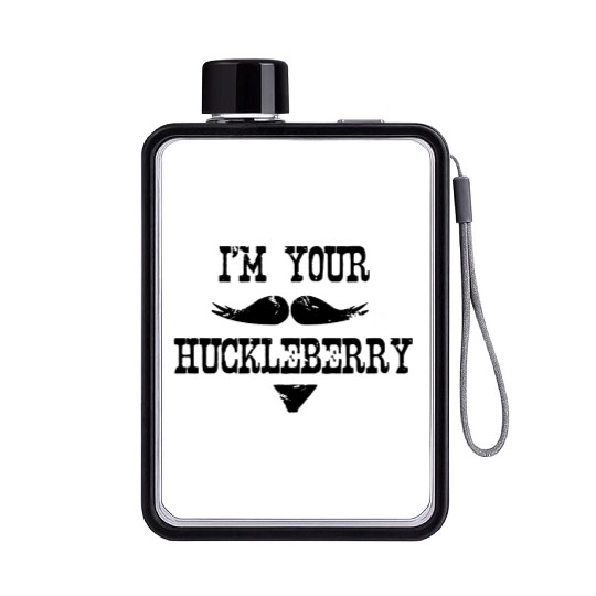 Tombstone Doc Holliday I m Your Huckleberry Val Ki Flat Water Bottles