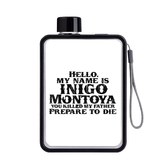 Inspired By The Princess Bride Flat Water Bottles