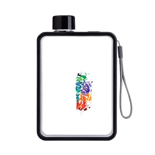 Embrace Neurodiversity - ASD ADHD Autism Awareness Flat Water Bottles