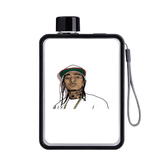 Nipsey Hussle Rest in Peace Flat Water Bottles