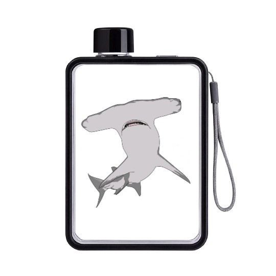 Hammerhead Shark 2 Flat Water Bottles