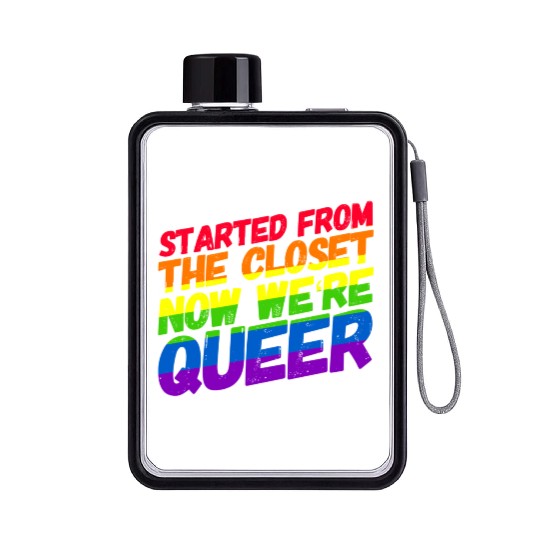 Homosexuality Gay Pride LGBT CSD Flat Water Bottles