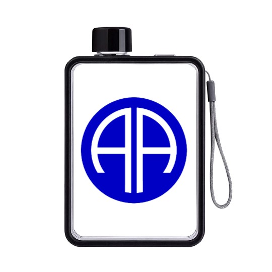 Us army 82nd airborne Flat Water Bottles