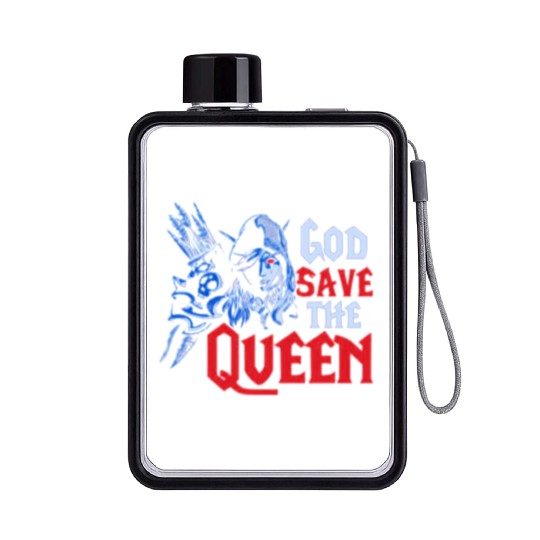 World of Warcraft Sylvanas Windrunner God Save The Flat Water Bottles