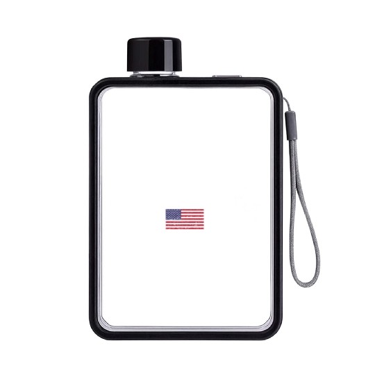 Dd 214 Us Armed Forces Alumni Usa Flag Vintage Flat Water Bottles