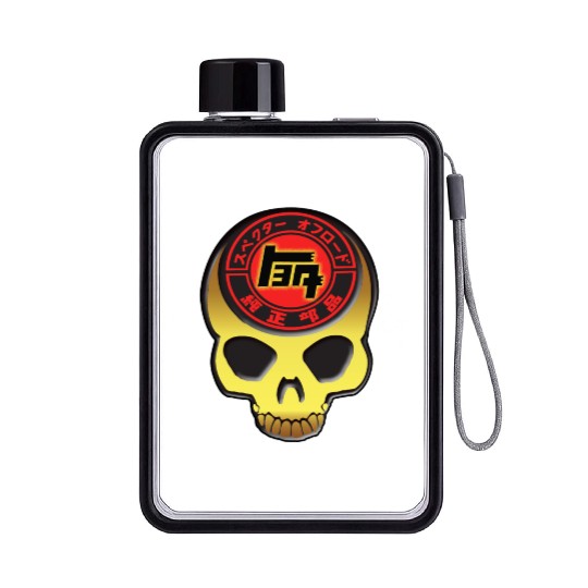 Retro TEQ Toyota Japan Flat Water Bottles