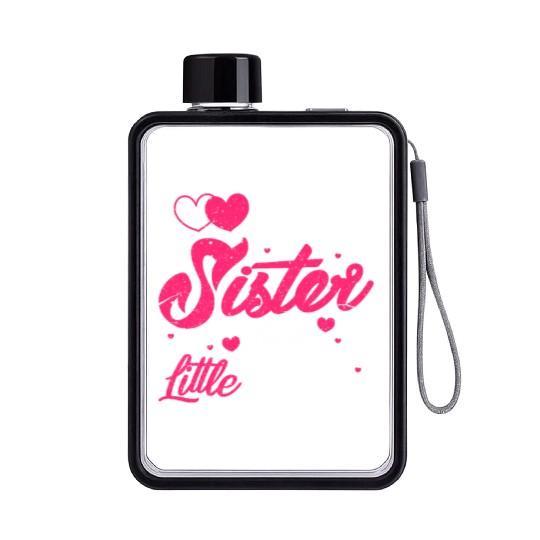 Big Sister To A Little Mr. Flat Water Bottles