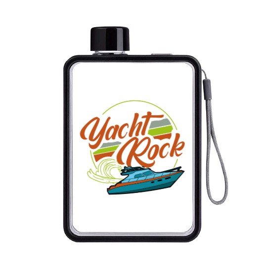 Mega Yacht, Mega Yacht Yacht, rock Flat Water Bottles