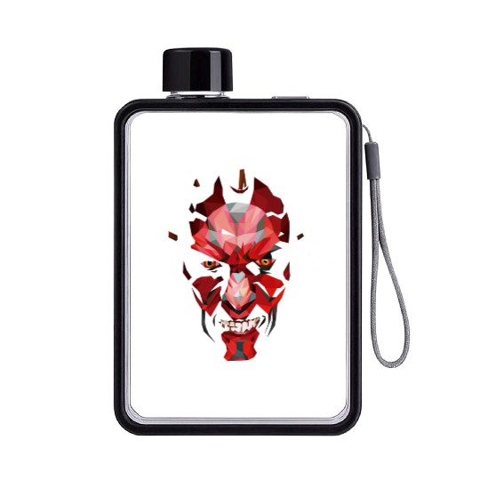 darth maul sith Flat Water Bottles