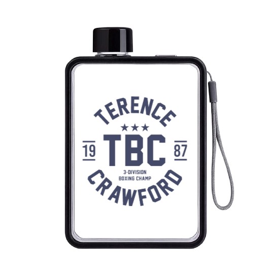 Terence Crawford Flat Water Bottles