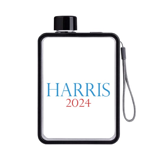 Kamal Harris 2024 Election Presidential Republican Flat Water Bottles