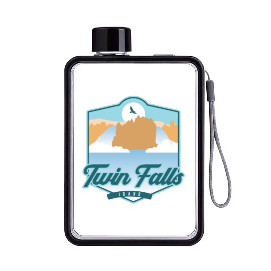 Twin Falls – Idaho Flat Water Bottles