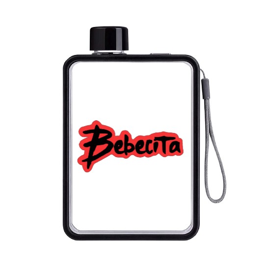 Bebecita Real Hasta La Muerte Anuel Design Flat Water Bottles