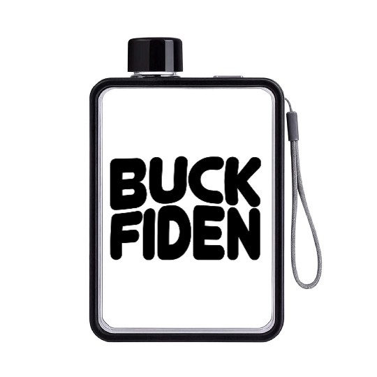 Buck Fiden Flat Water Bottles