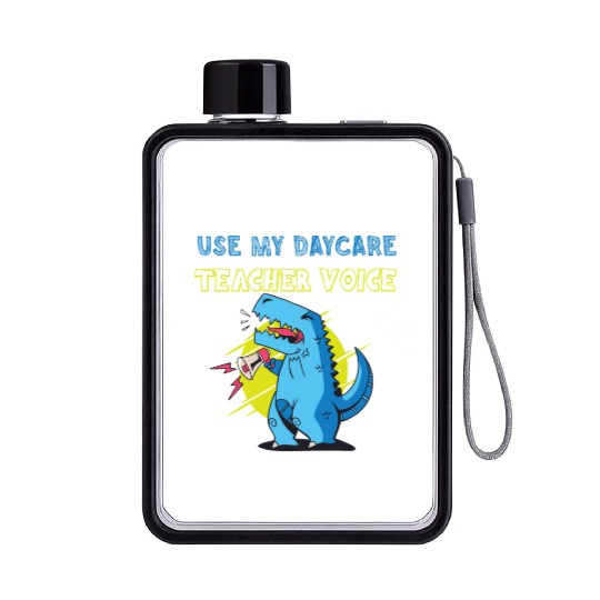Daycare Teacher Flat Water Bottles